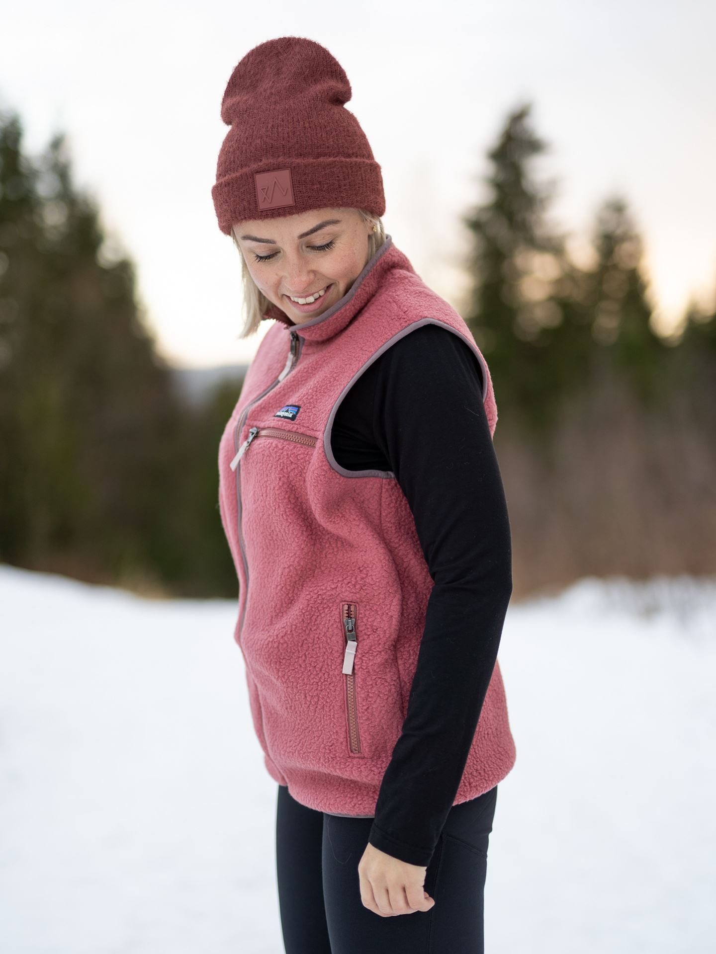 Retro Pile Vest