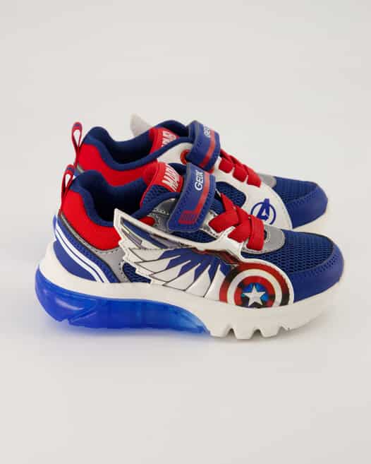 Geox Ciberdron Boy Sneaker in Blau