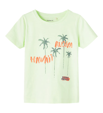 Name It T-Shirt - NmmPfrankie - Limette Cream