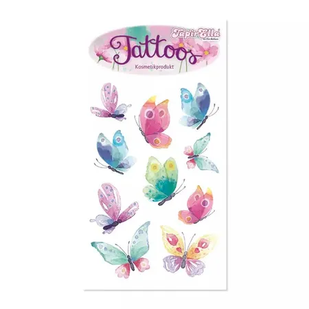 Lutz Mauder TapirElla Tattoo Schmetterlinge