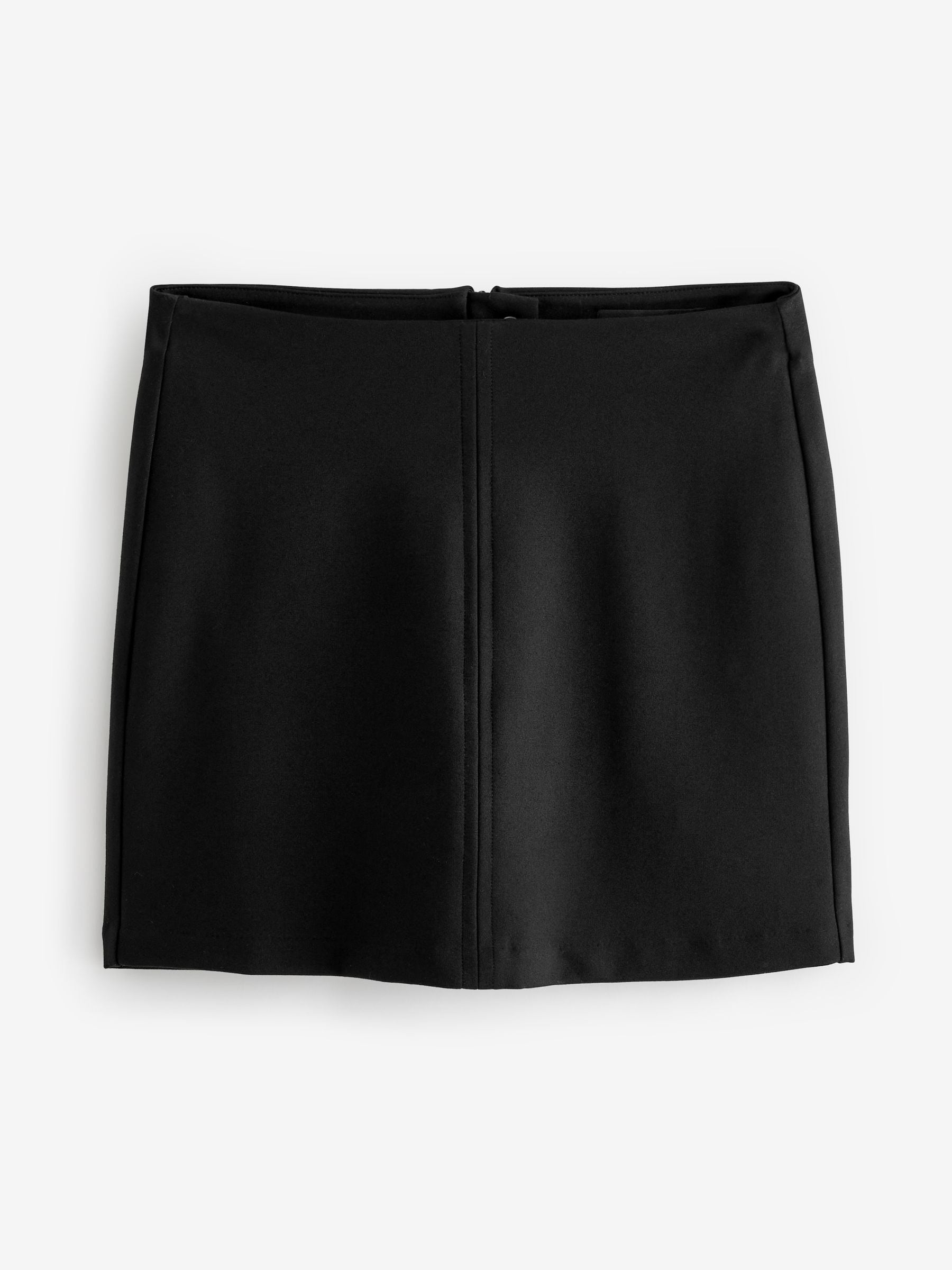 Zwart - Premium Jersey Mini Skirt