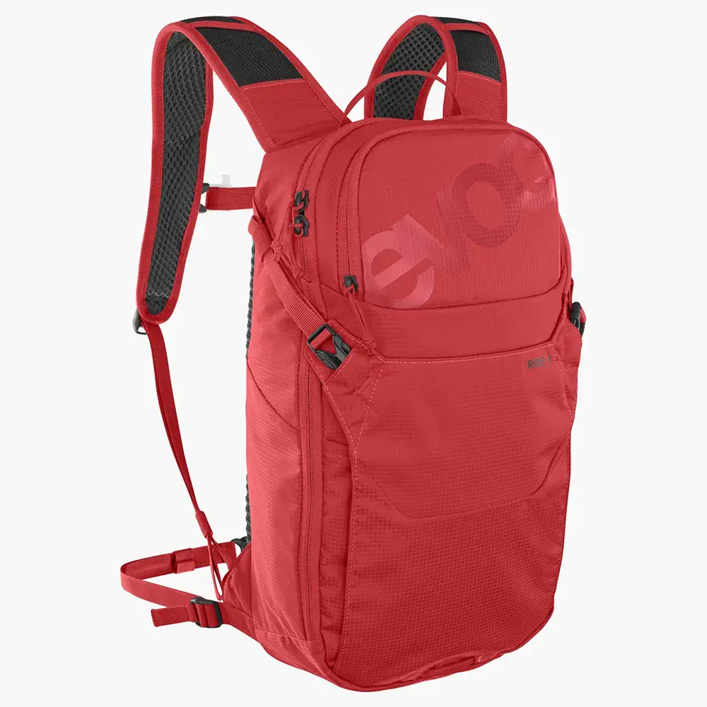Evoc Ride 8L + 2L Bladder Drinkrugzak Rood