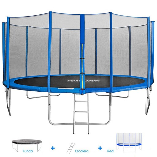 Cama elástica gigante Tomahok 4,60 m - Suporta até 150 kg