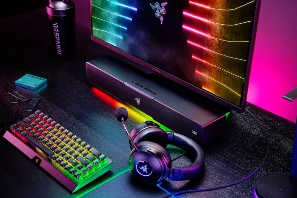 Razer Leviathan V2 - Lydbarsystem - til PC - trådløs - Bluetooth - App-kontrolleret - USB