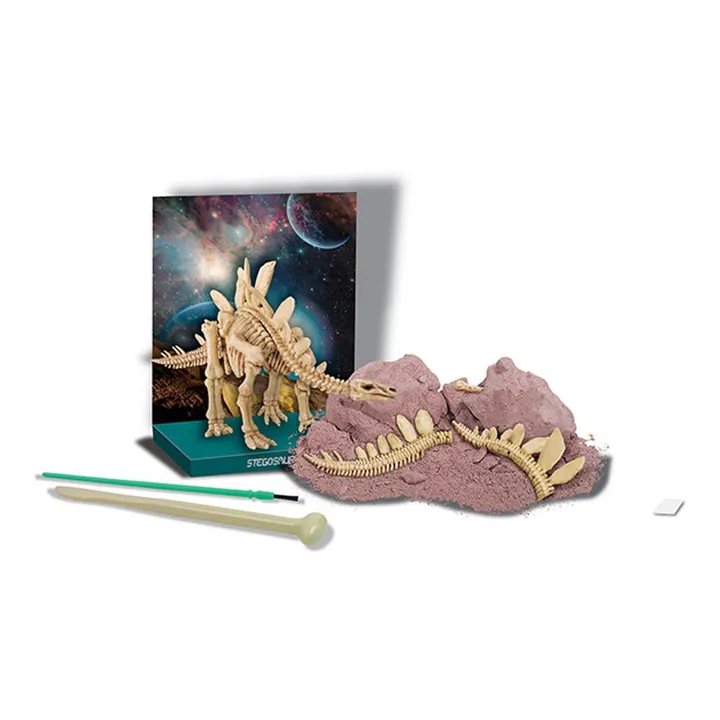4M Kit déterre ton dinosaure Stégosaure