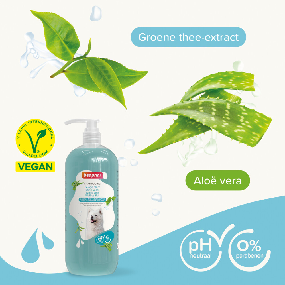Beaphar Hondenshampoo Witte Vacht1 liter