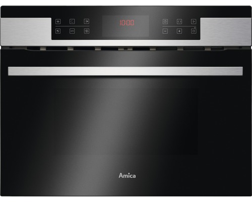 Compacte oven met magnetron Amica zonder kookplaat EBC 841 600 E, bruikbaar volume 44 l