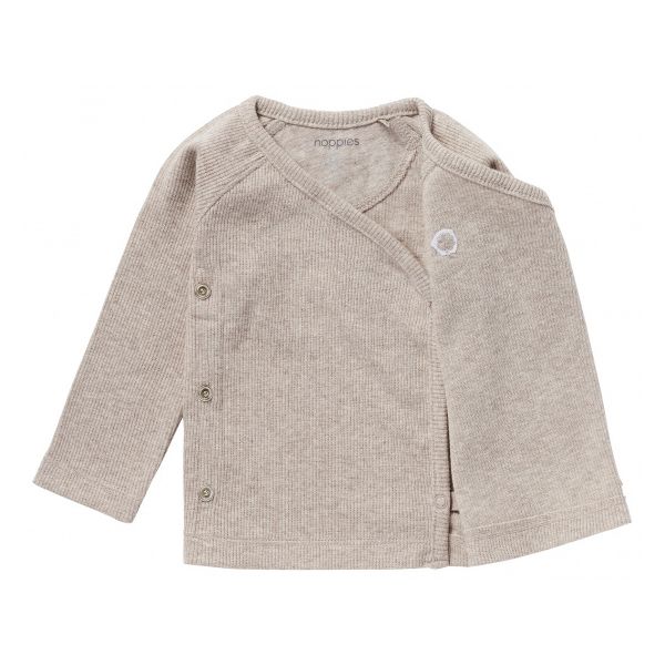 Noppies Rib Nanyuki Shirt Taupe Melange Mt. 44