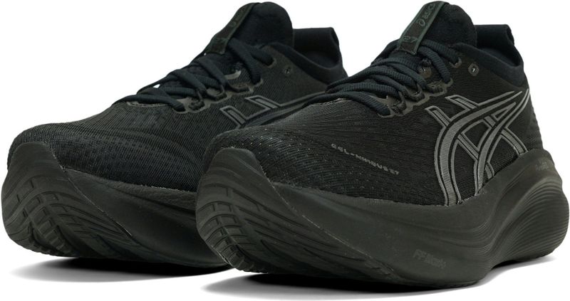 Asics - Gel Nimbus 27 - Hardloopschoenen - Zwart - Mesh - Dames