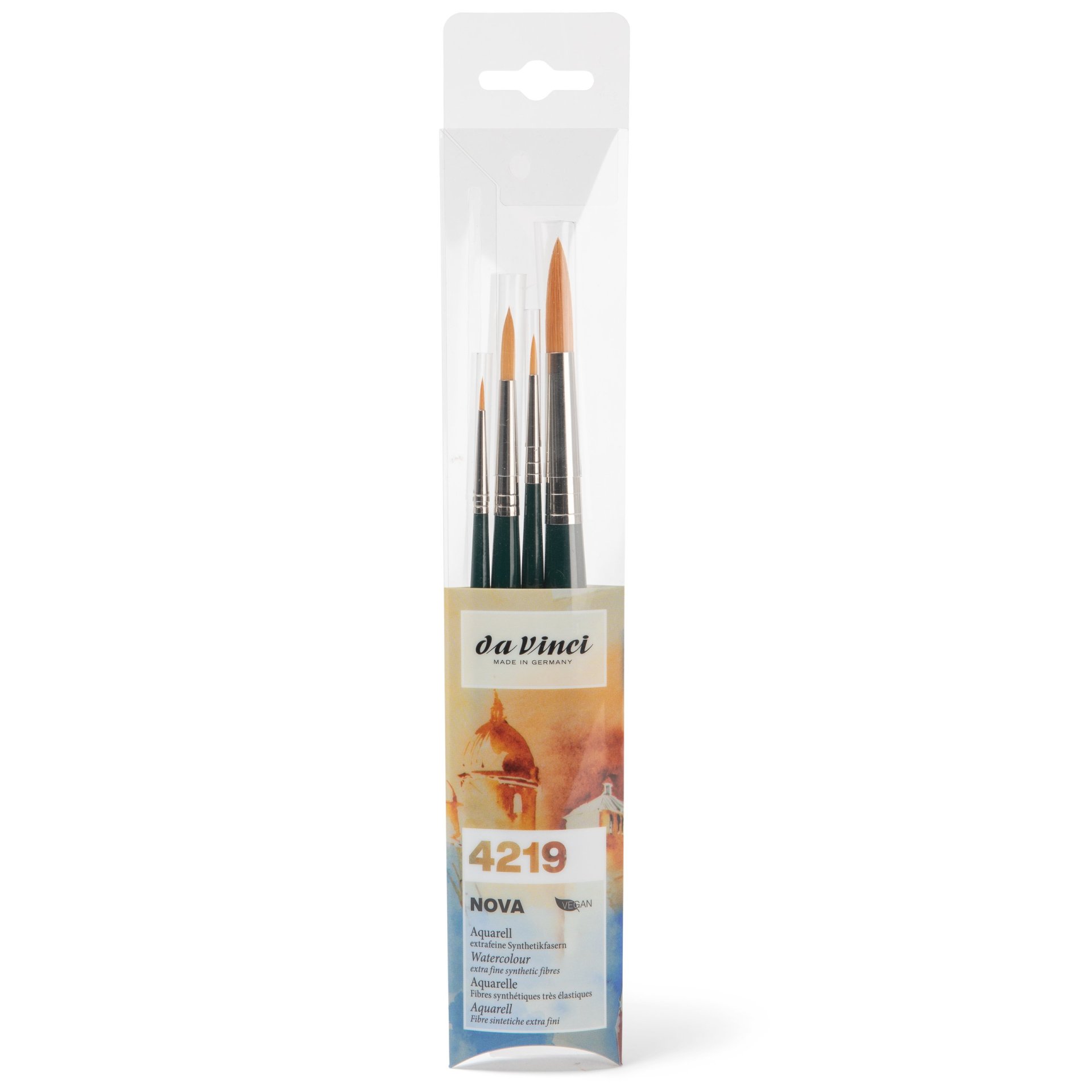 Da Vinci Aquarellpinsel Nova, Set 4219