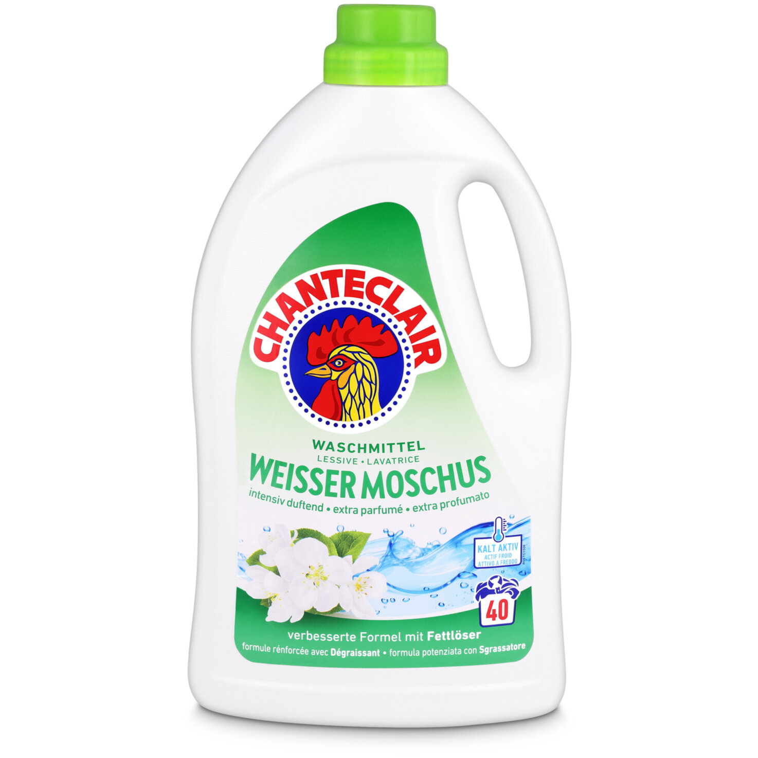 Chanteclair Waschmittel w. Moschus 40 Waschgänge