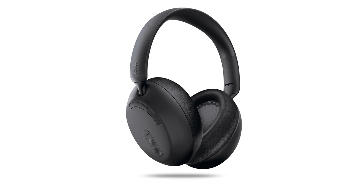 MIXXStreamQ D2 Wireless Headphones over-ear headset  (Zwart, Bluetooth)