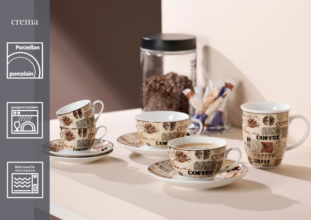 Ritzenhoff & Breker Espressotassen-Set 4-tlg. CREMA