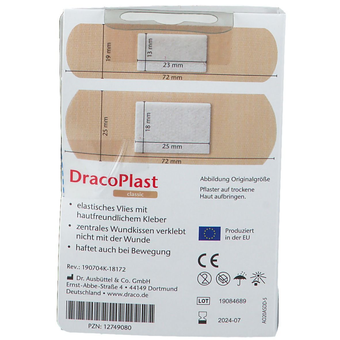 Dracoplast Classic Pflasterstrips