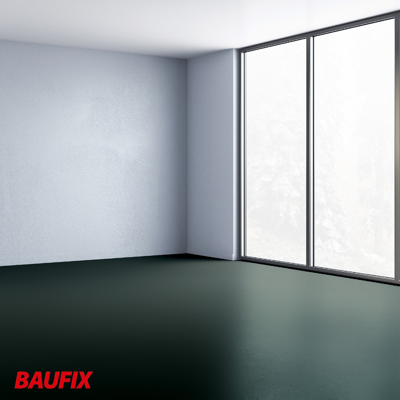 BAUFIX Boden-Flüssigkunststoff zeltgrau matt, 5 Liter, Beton- und Bodenfarbe