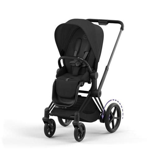 Poussette e-PRIAM Matt Black Sepia Black 2023 - CYBEX