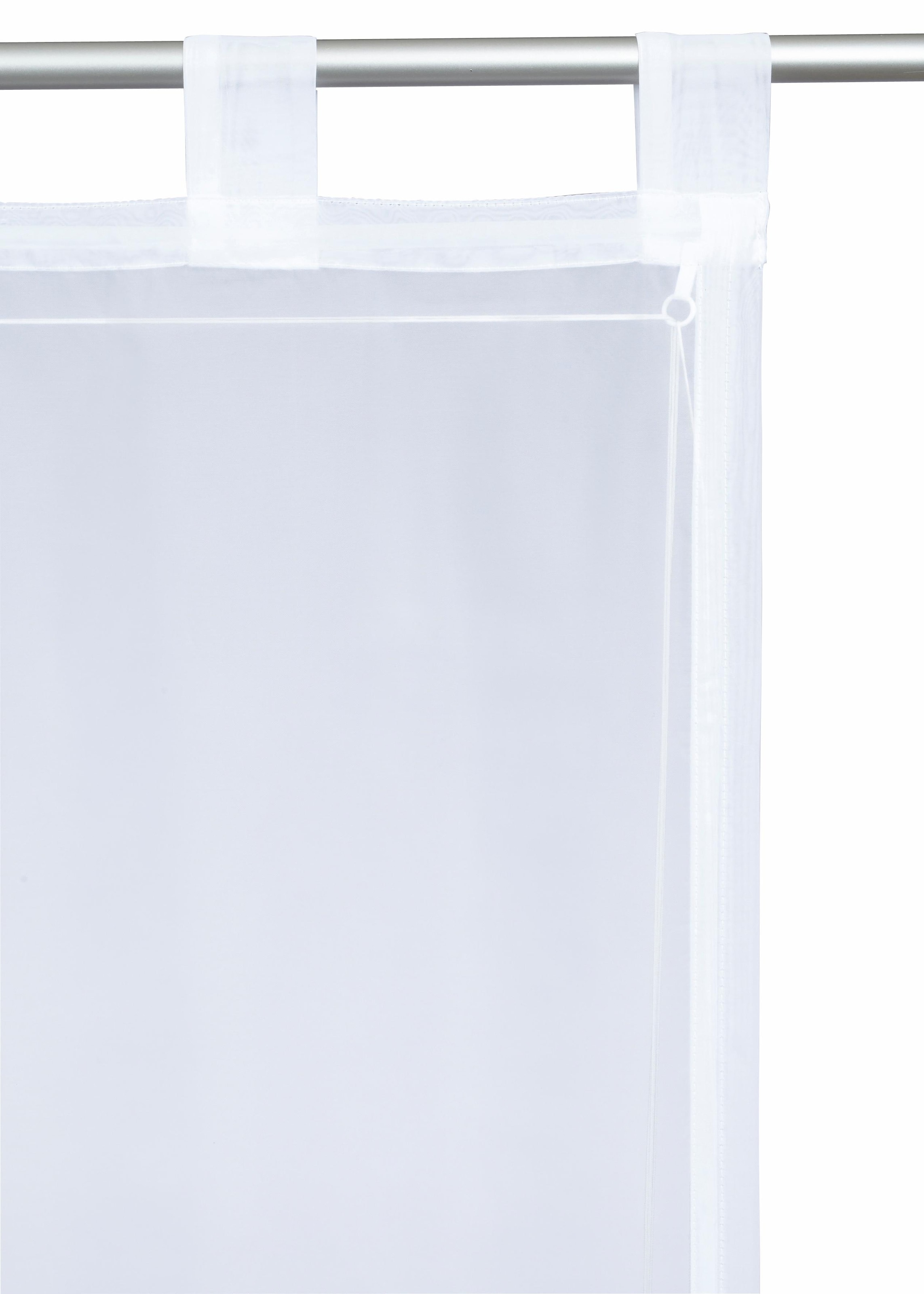my home Raffrollo »Idaho« mit Schlaufen Transparent, Voile, Polyester