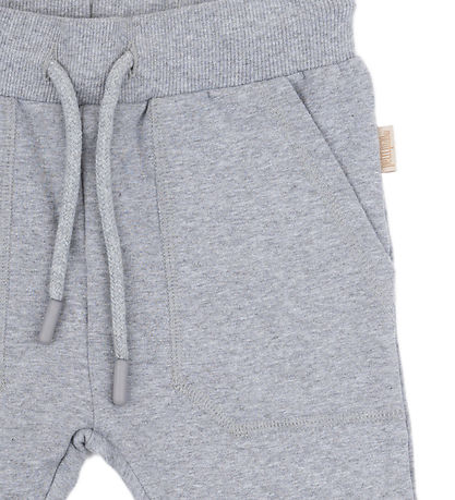 Petit Piao Sweatpants - Light Grey Melange