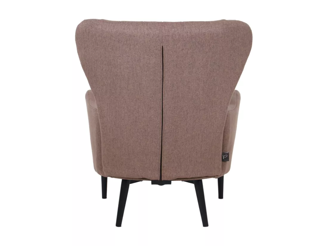 Fauteuil à oreilles rembourré