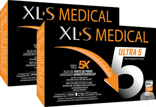 XLS Medical Ultra 5 Duopack 2x180 Capsules