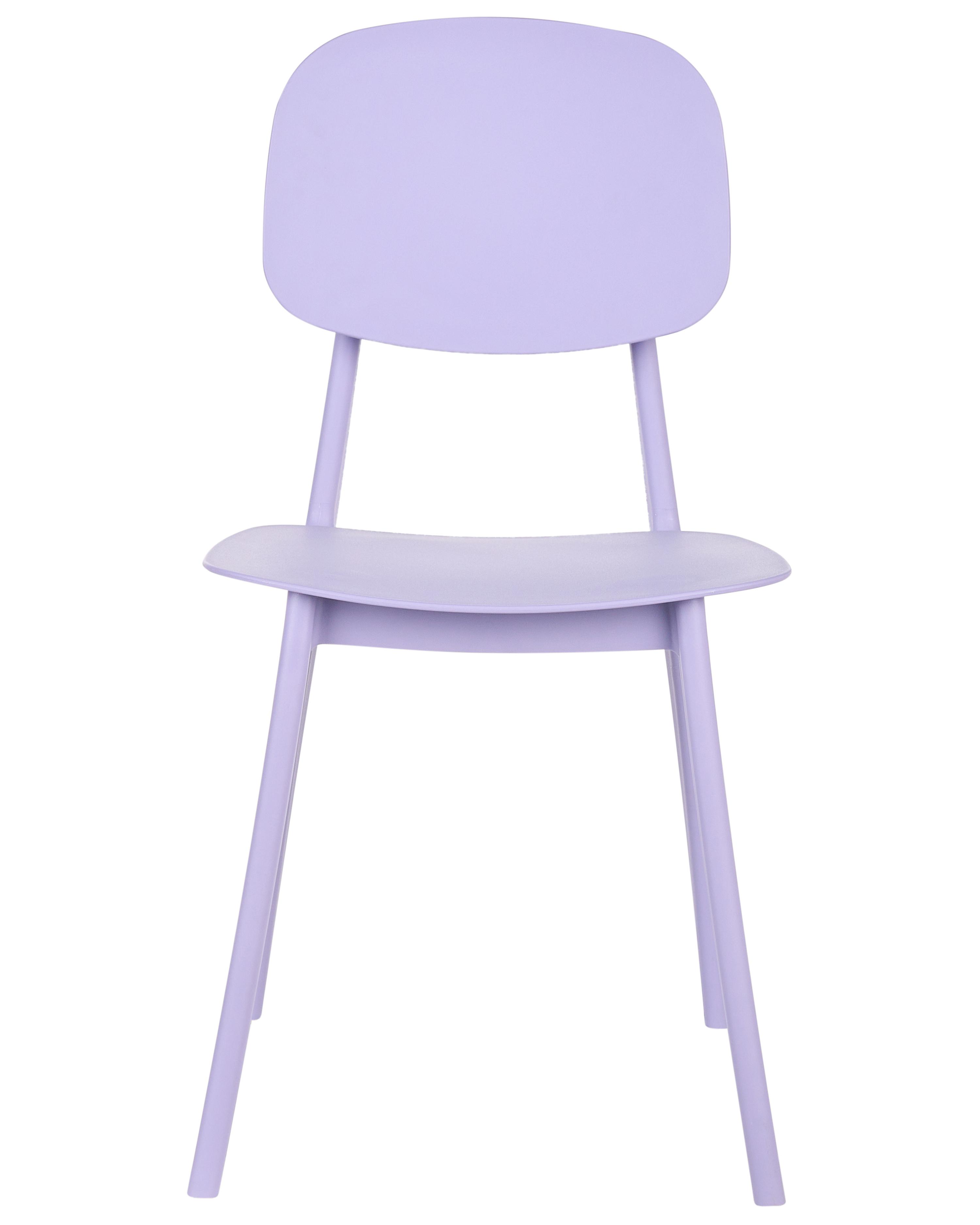 Set van 2 tuinstoelen KATTAVIA Paars