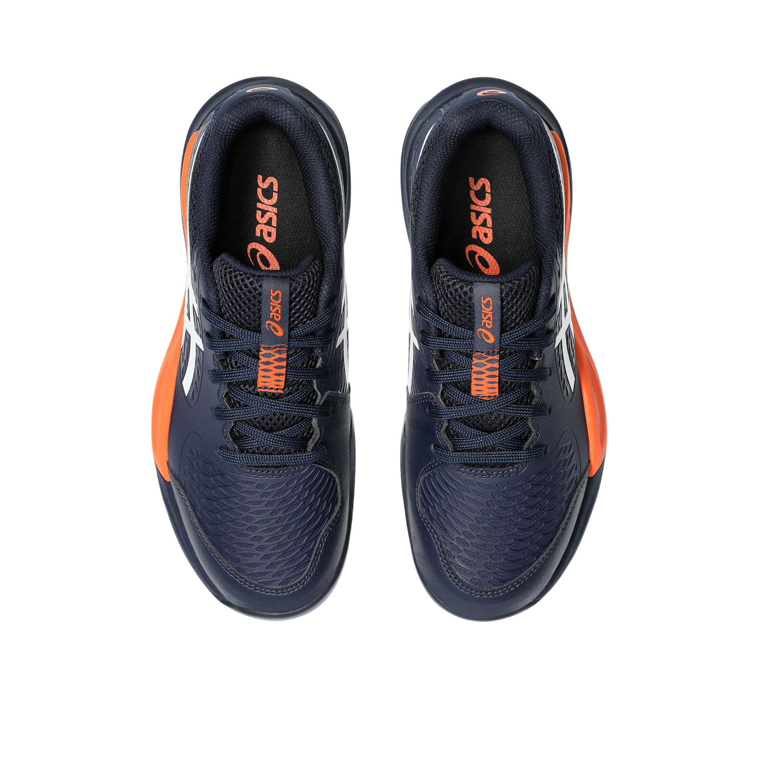 ASICS Gel-Resolution X GS Chaussure Terre Battue Enfants - Bleu Foncé , Blanc