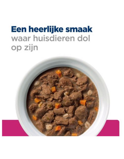 Hill's Prescription Diet Gastrointestinal Biome Digestive+ Fibre Care Stoofpotje Blik - Hondenvoer - Kip 354 g
