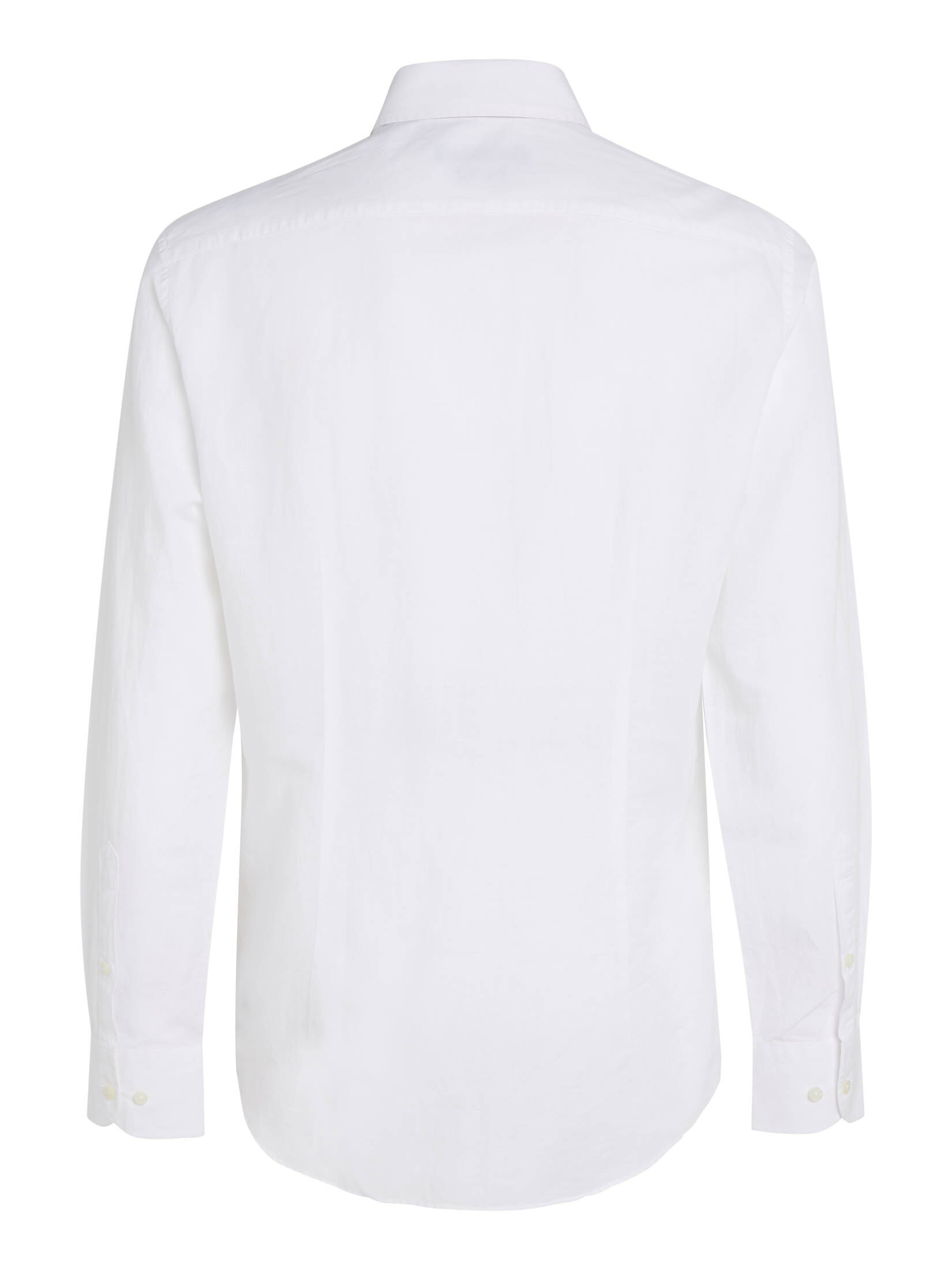 Tommy Hilfiger| Herren Hemd mit Leinen CL W-CO LINEN SOLID SF SHIRT Slim Fit Langarm