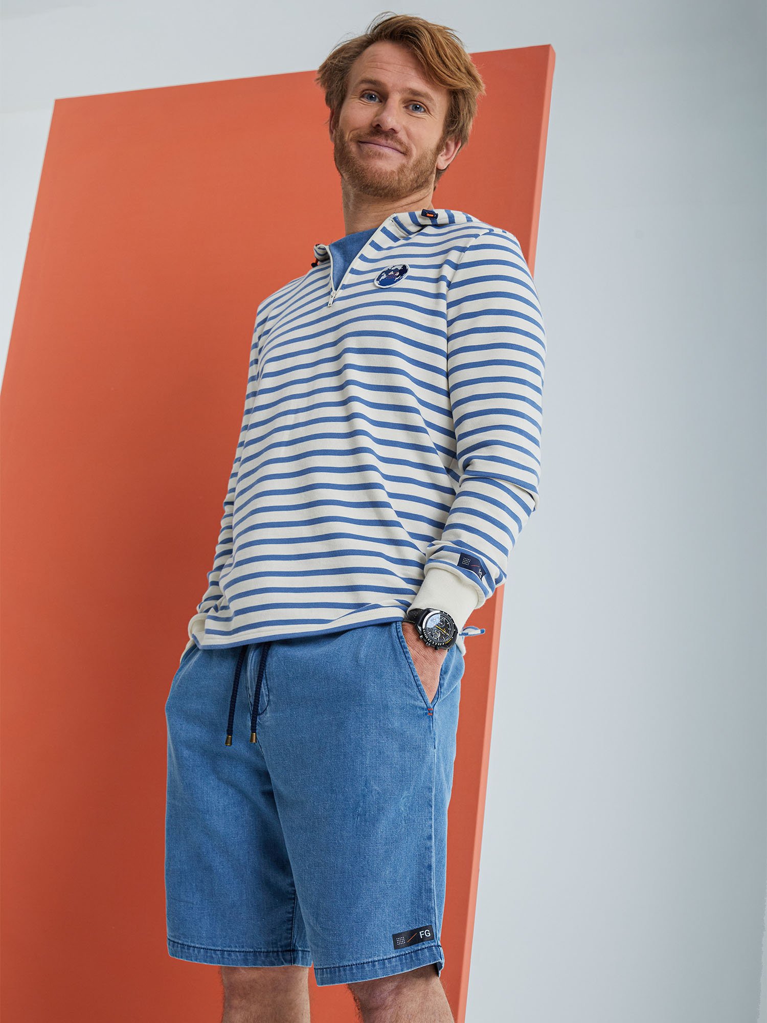 Short Homme Capsule F. Gabart Bleu