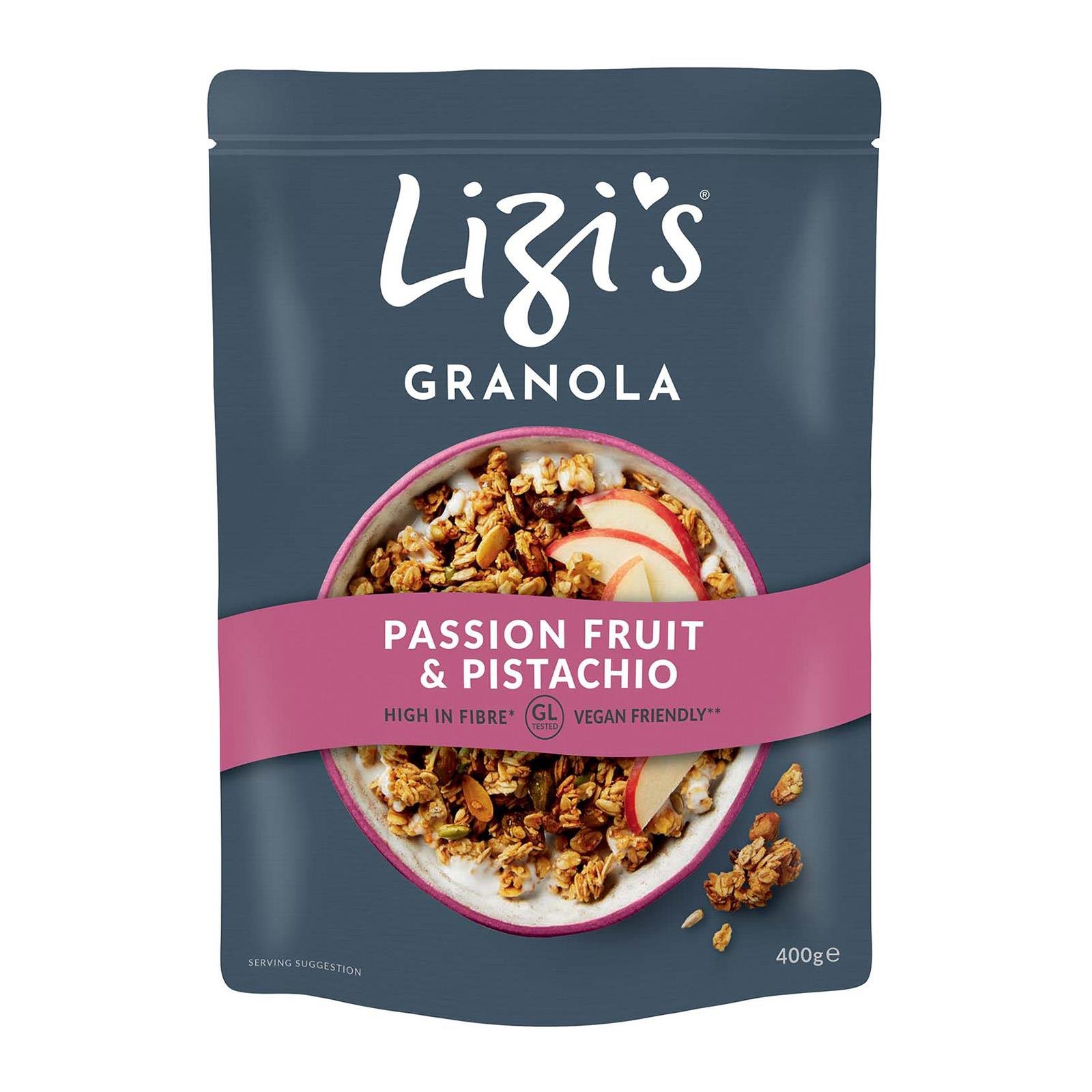 Lizi's Granola Passionfruit & Pistachio