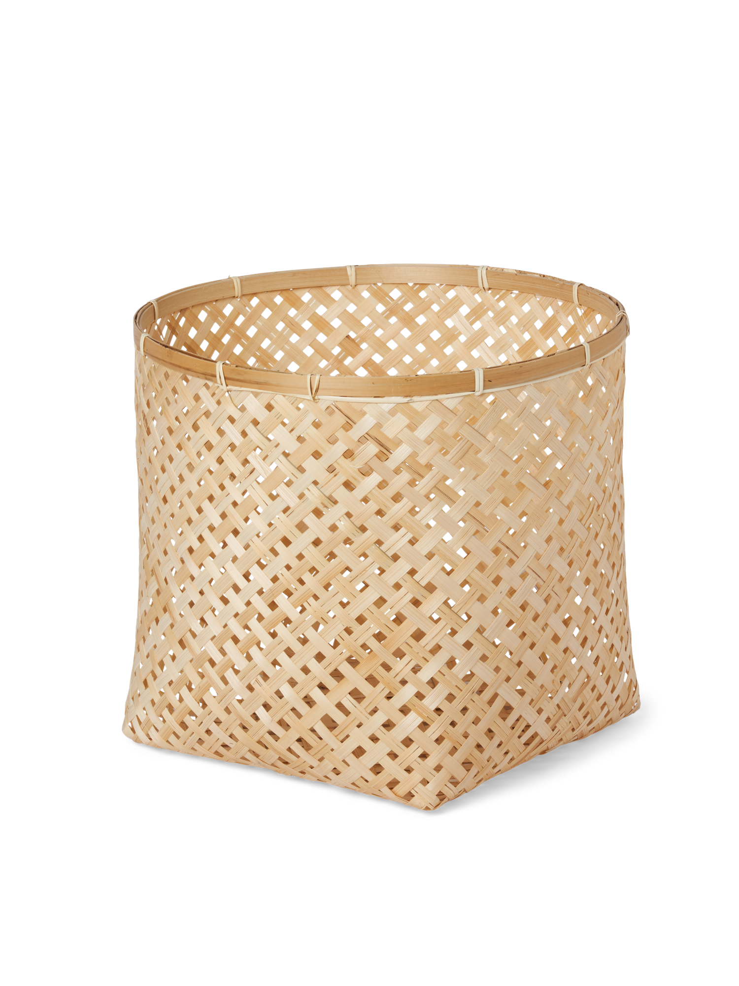 Kurv | Bambus. Ø35 x 32 cm. | Nature