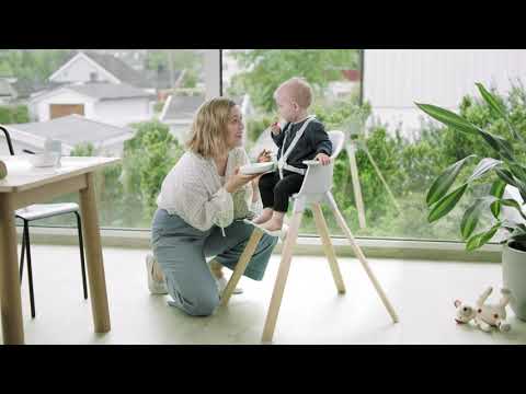 Stokke Chaise Haute Clikk - Blanc