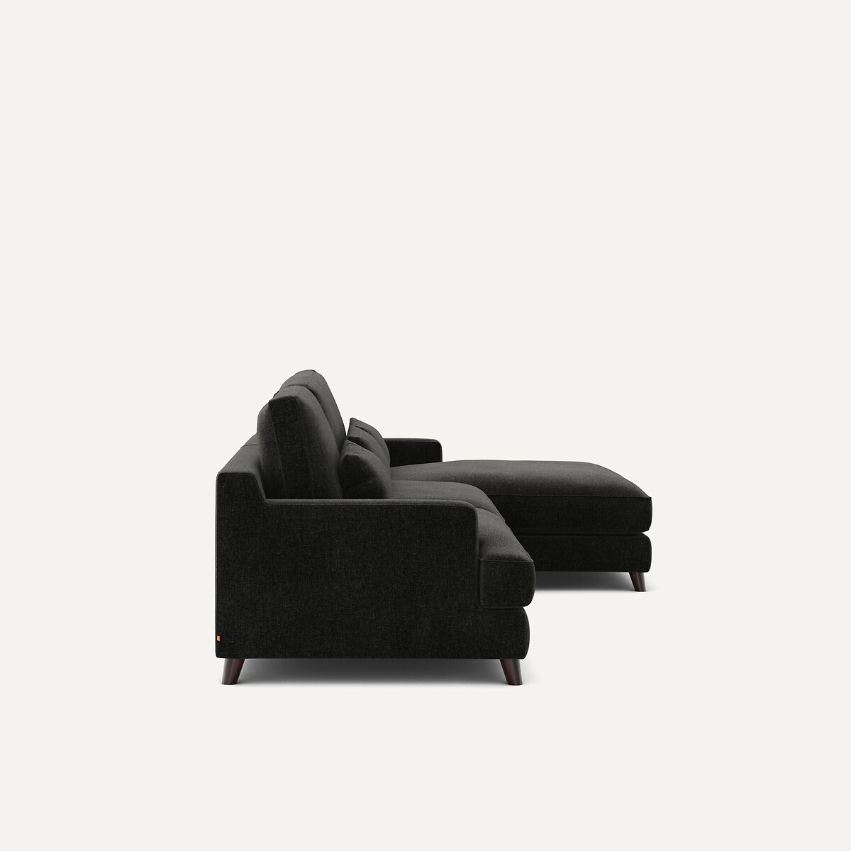 AM.PM<br>Sofá de canto em veludo chenille, Alwine