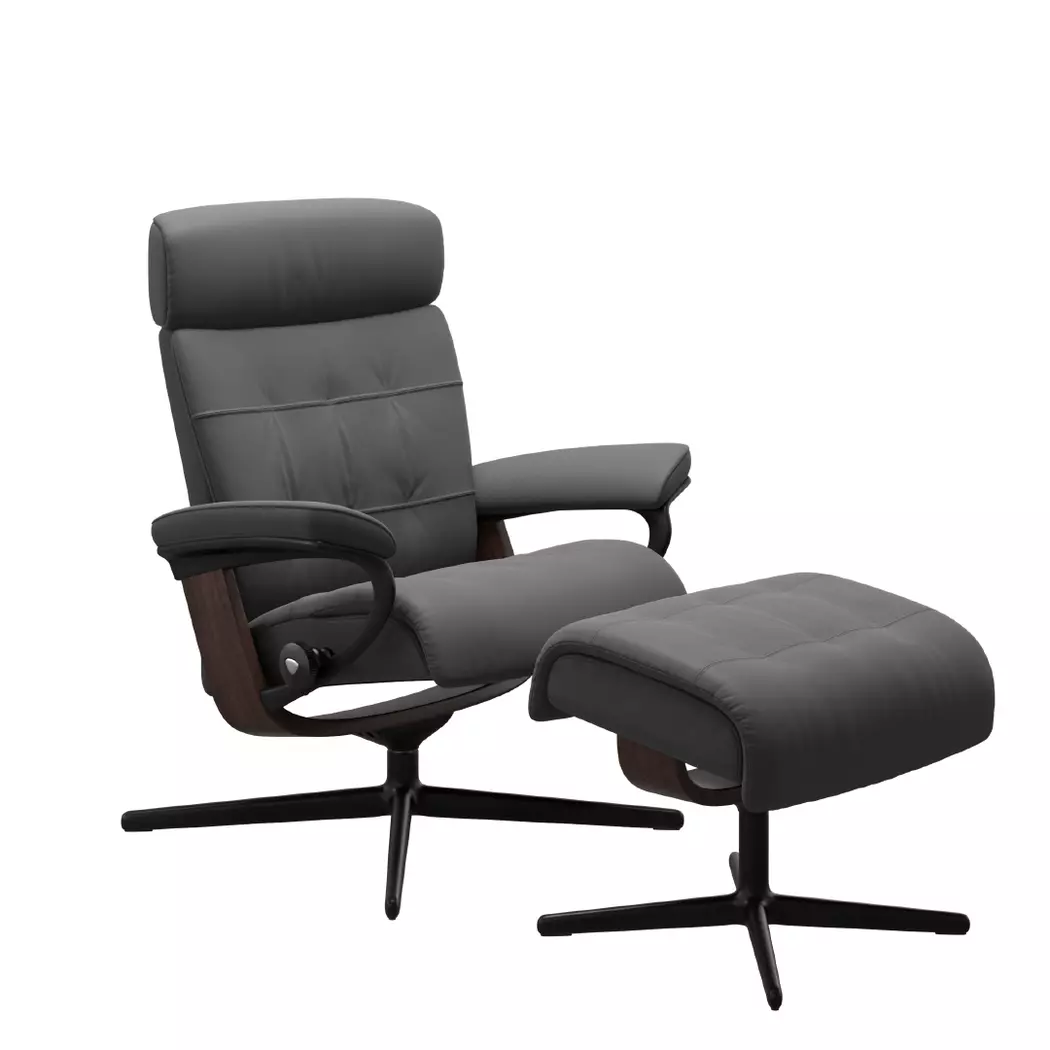 Sessel mit Hocker Erik Cross