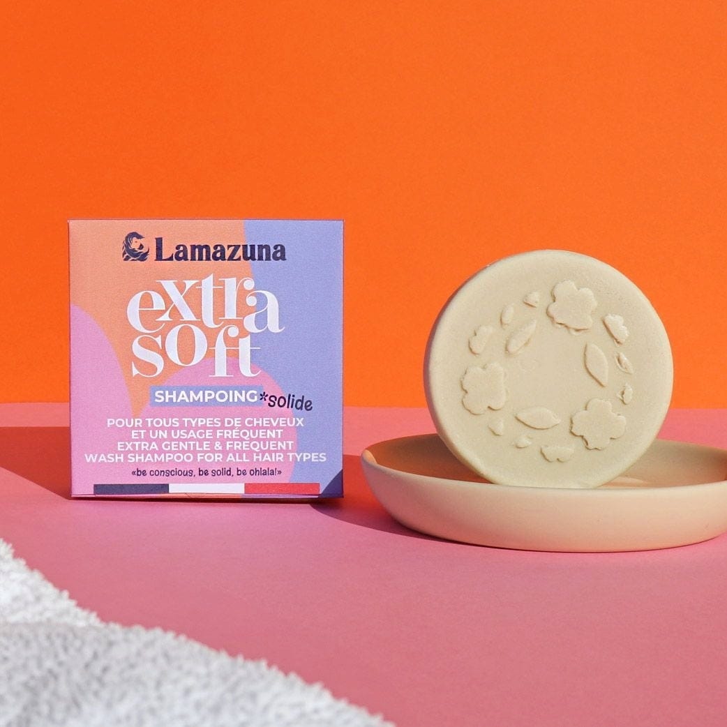 Lamazuna  extra soft Festes Shampoo, 70 ml
