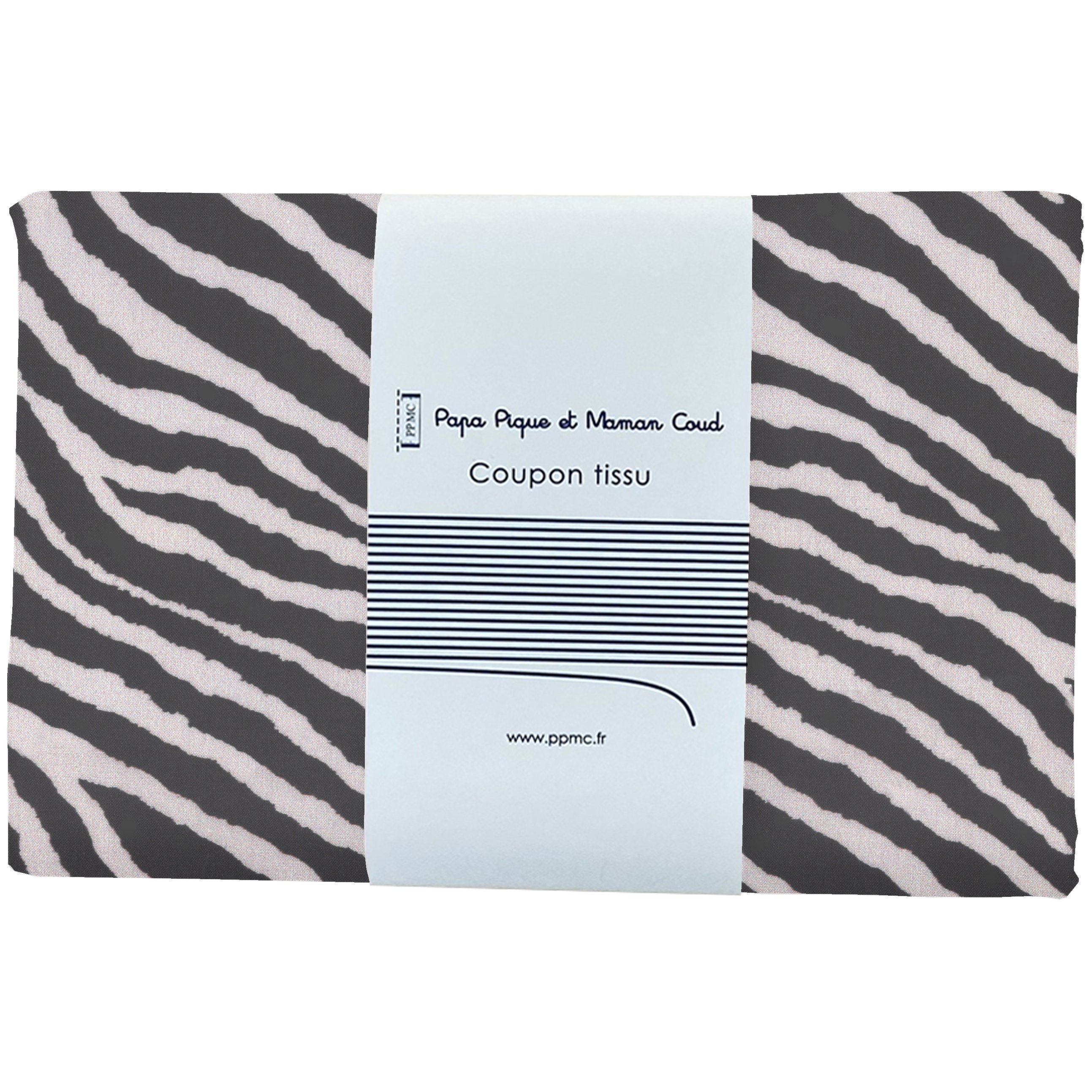 Coupon Tissu 1 M Zèbre