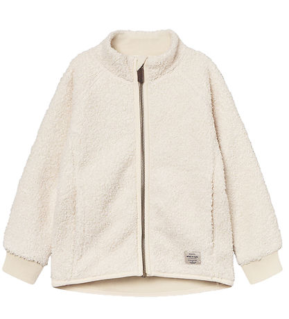 Mini A Ture Fleecejacke - Teddy - MatCedric - Angora Cream