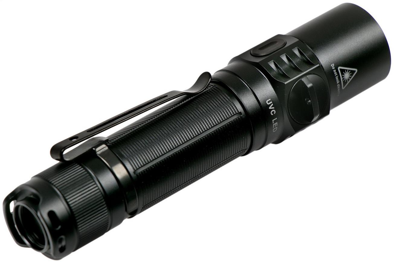 Fenix LD32 UVC zaklamp met desinfecterende UVC lamp