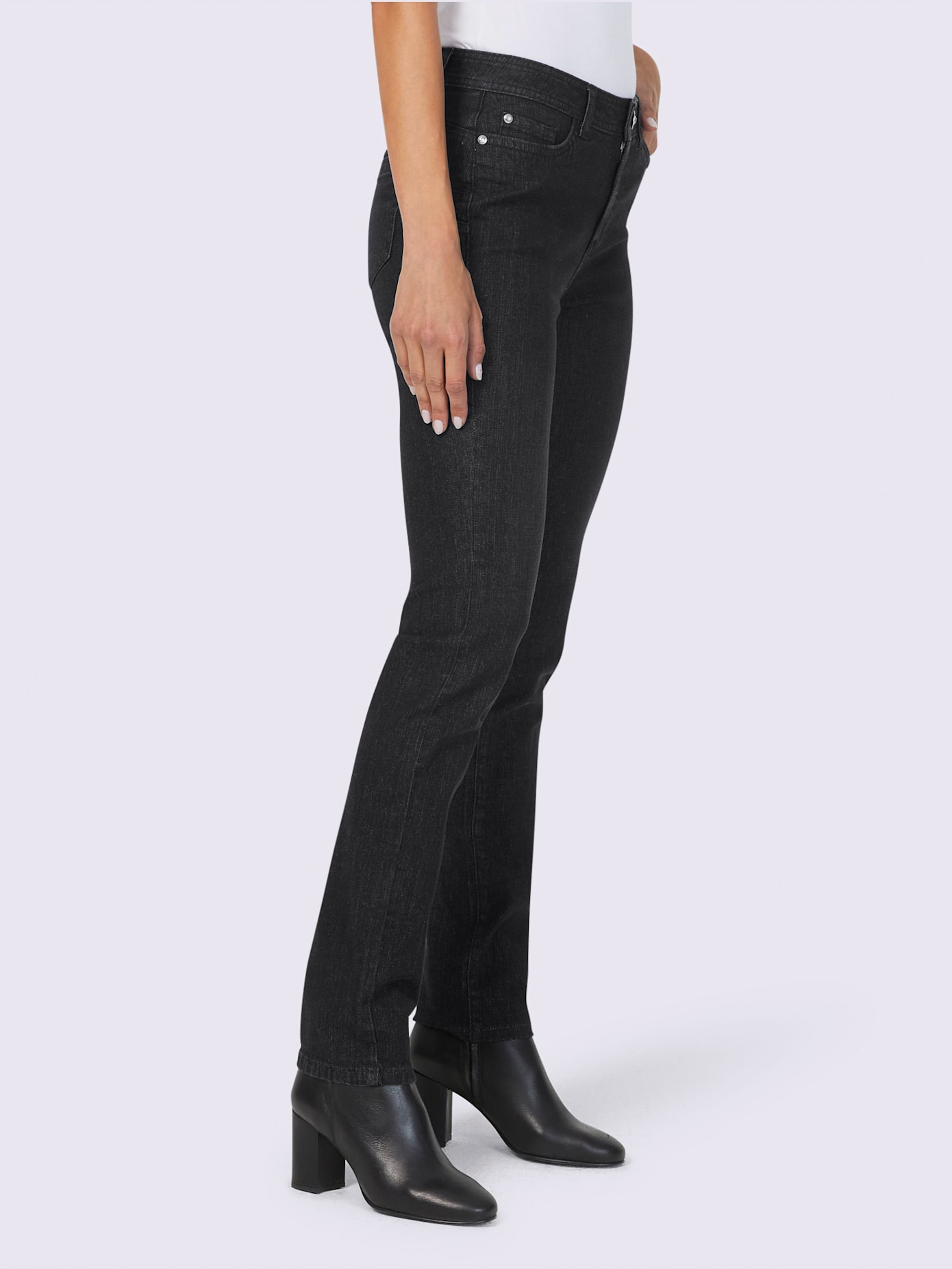 Jean push-up effet « push-up » pour un joli fessier