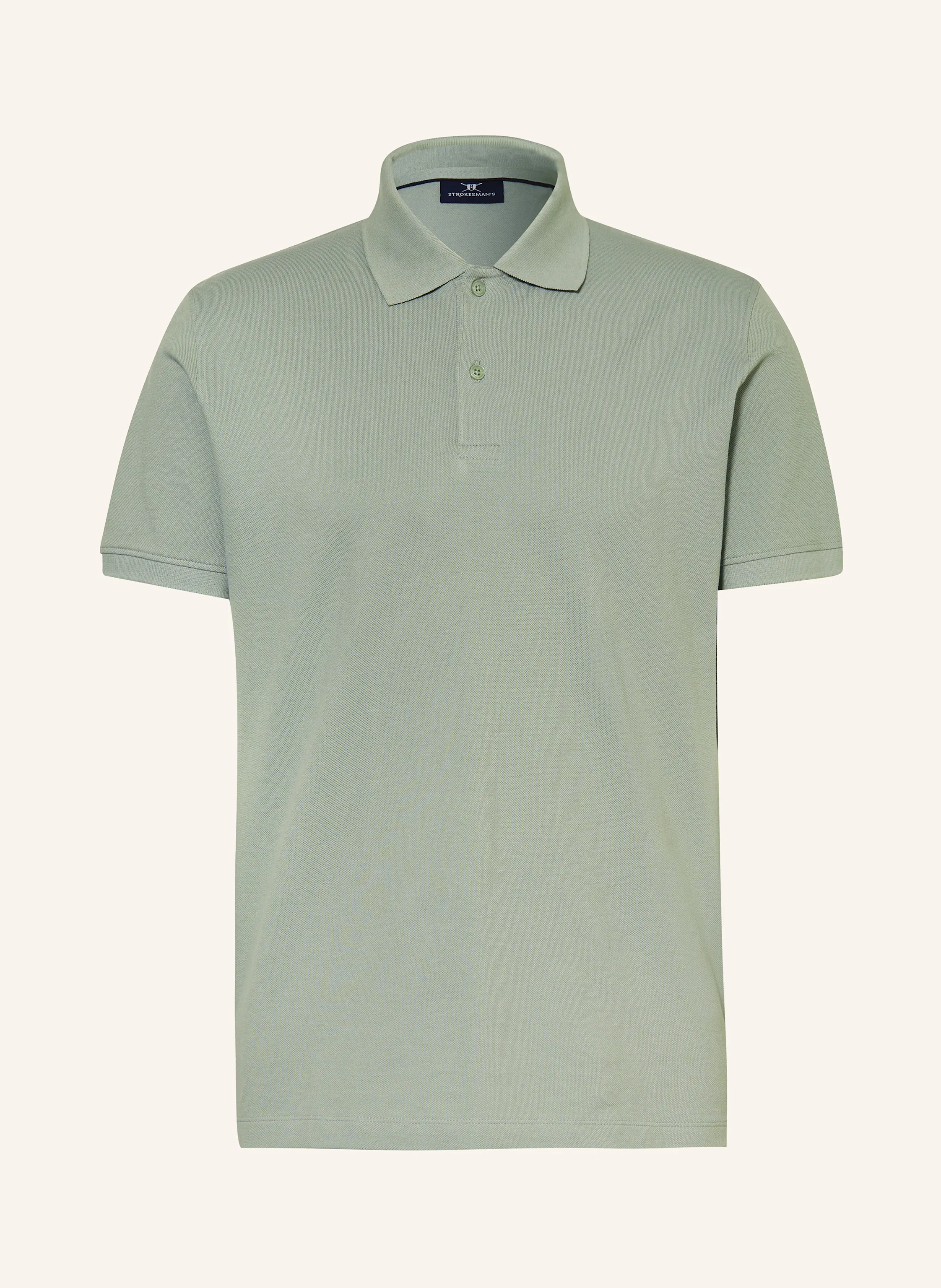 STROKESMAN'S Piqué-Poloshirt