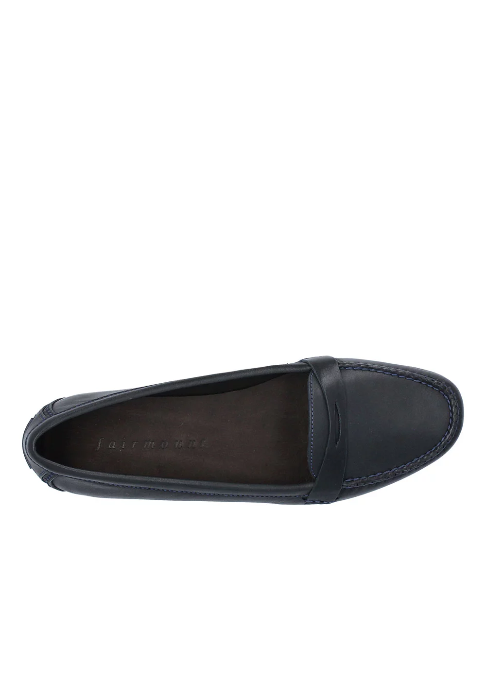 MOCASSIN ROUND MOC BLEU MARINE
