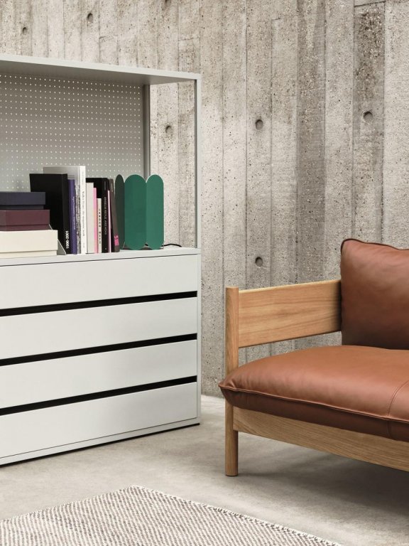 Hay Arbour Club Sofa 2-zits bank geolied eiken Mode 009