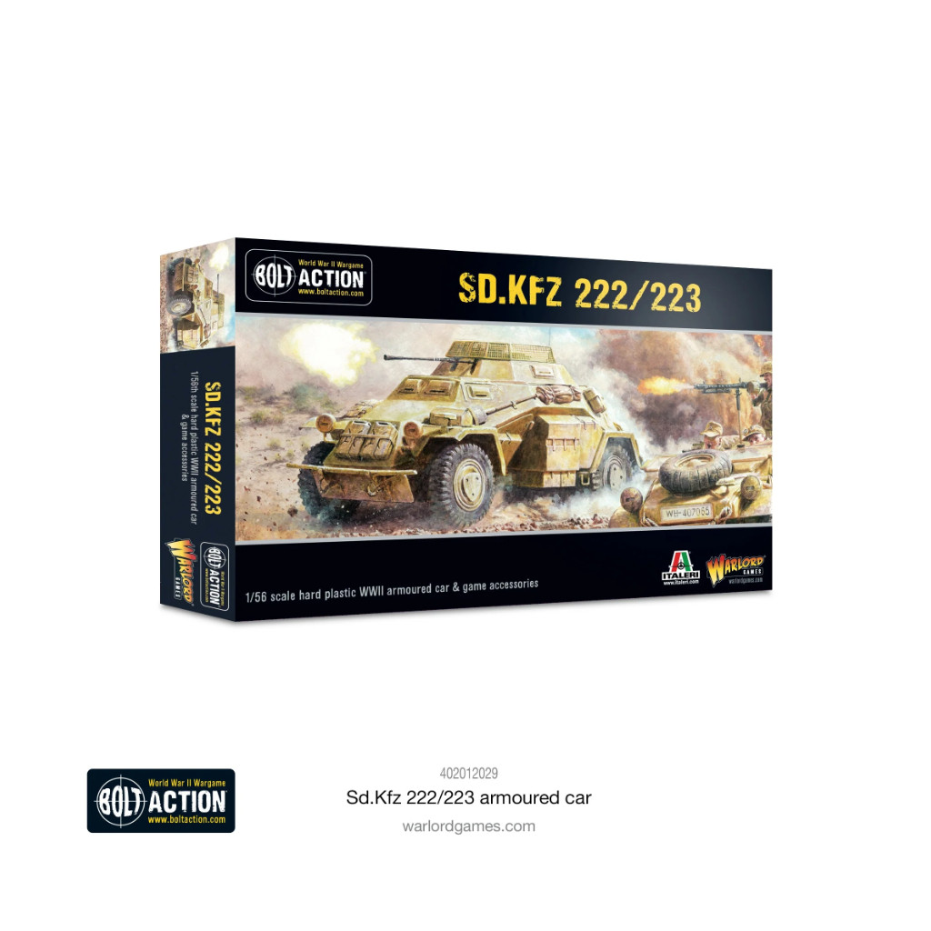 Bolt Action - German - Sd.Kfz 222/223 Armoured Car