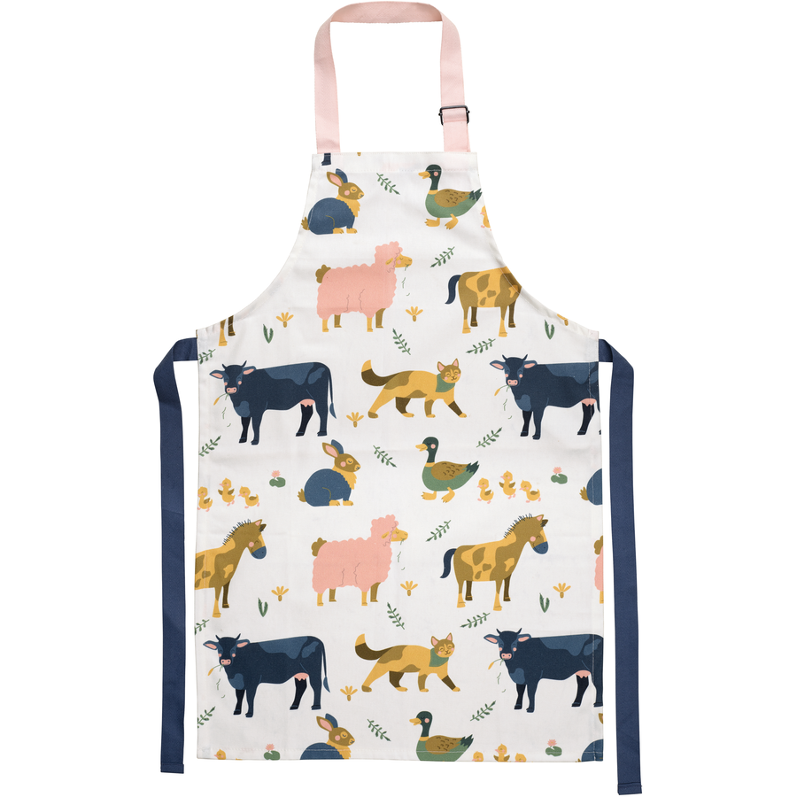 ASA Selection Kinderschürze Farmlife bunt