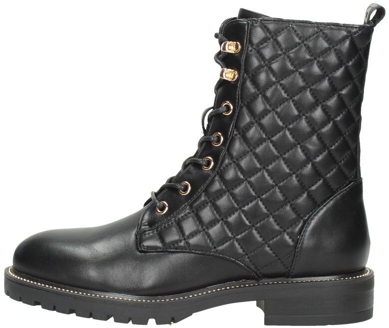 Sub55 Veterschoenen Hoog zwart