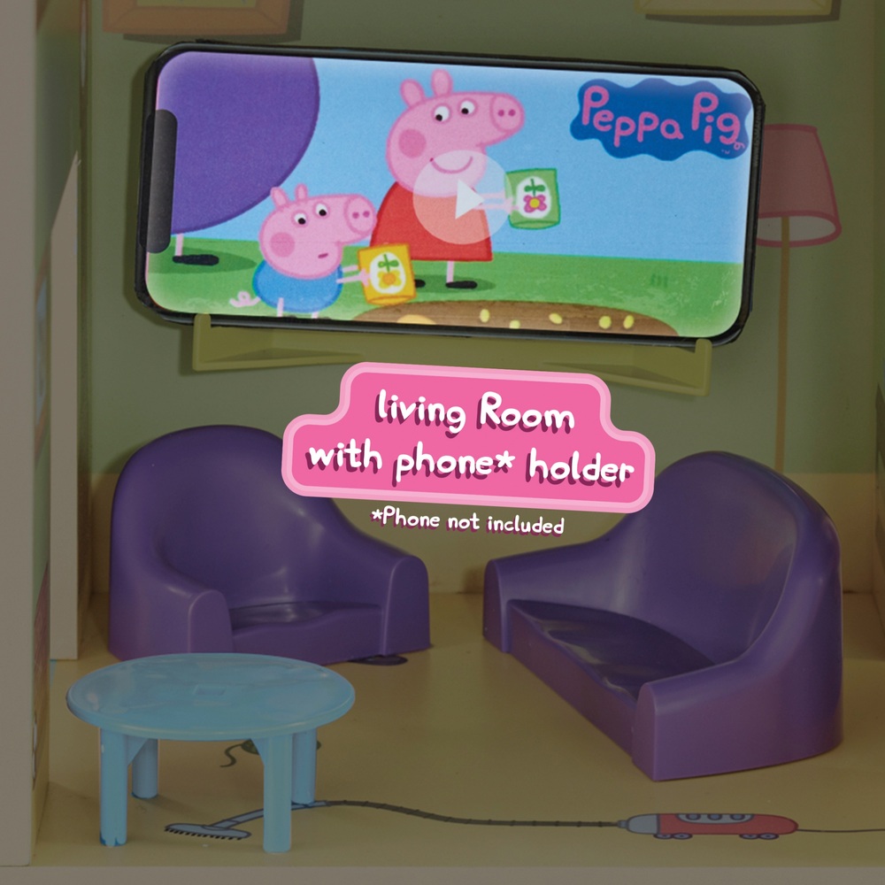 Peppa Pigs Holzspielhaus 65 cm