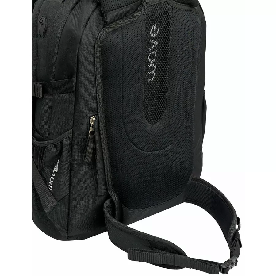 WAVE Rucksack Infinity Set 3-teilig Posh Black