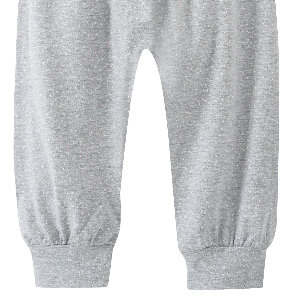 Topomini Baby Jogginghose mit Bio-Baumwolle hellgrau