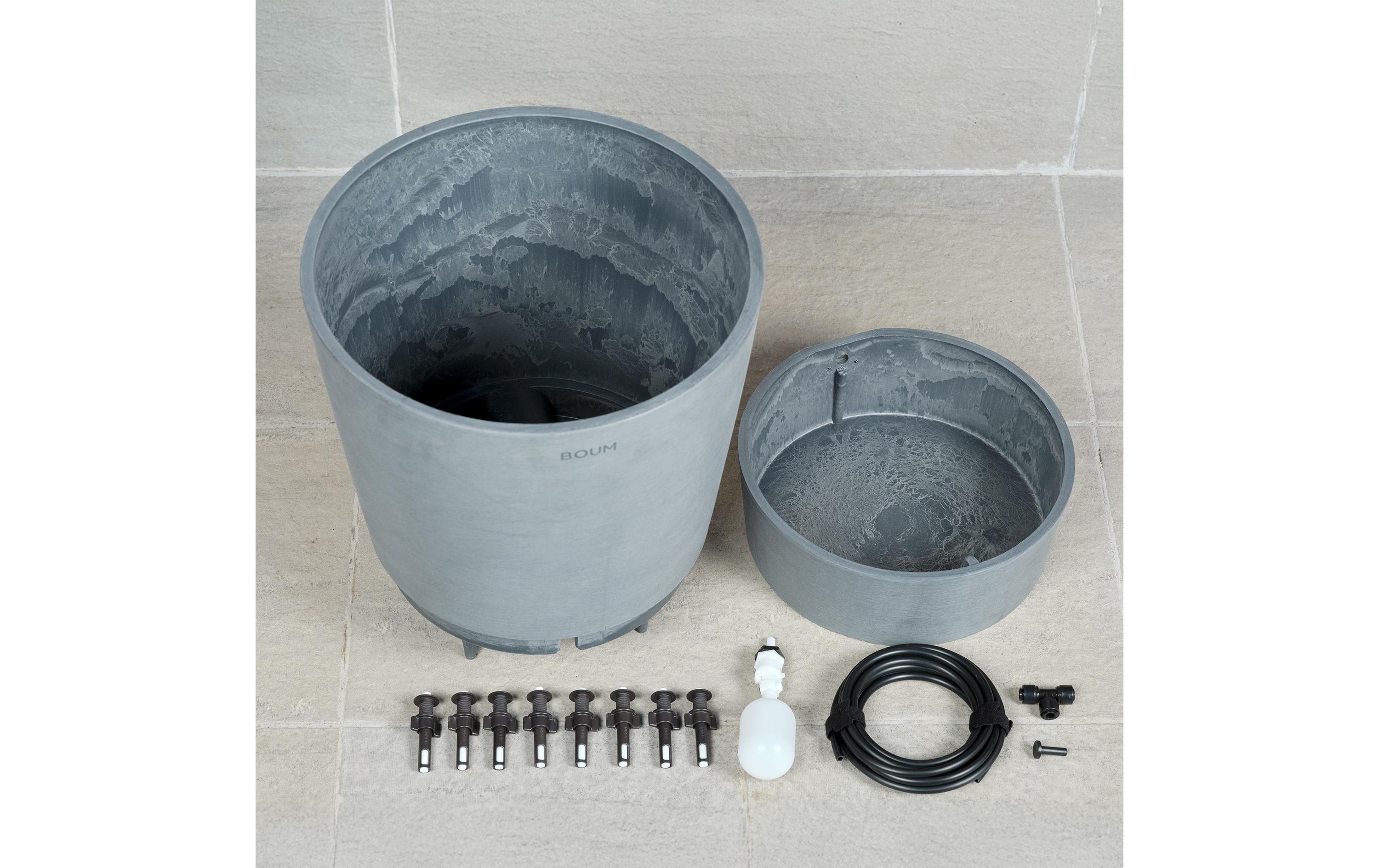 Pflanzentopf 15 L Pro Braun15 l Pflanztopf mit Dochtsystem