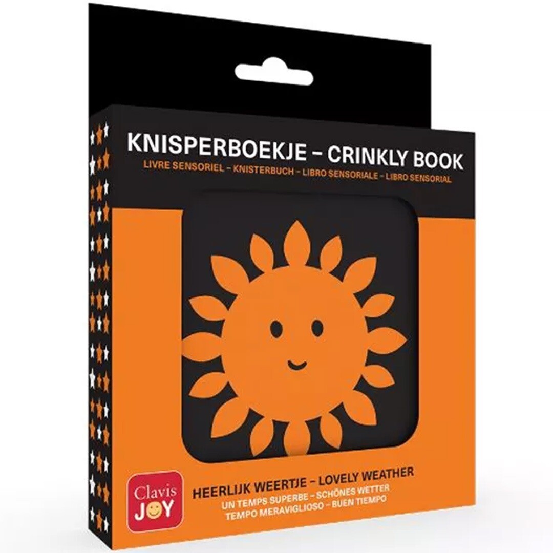 Uitgeverij clavis knisperboekje heerlijk weertje